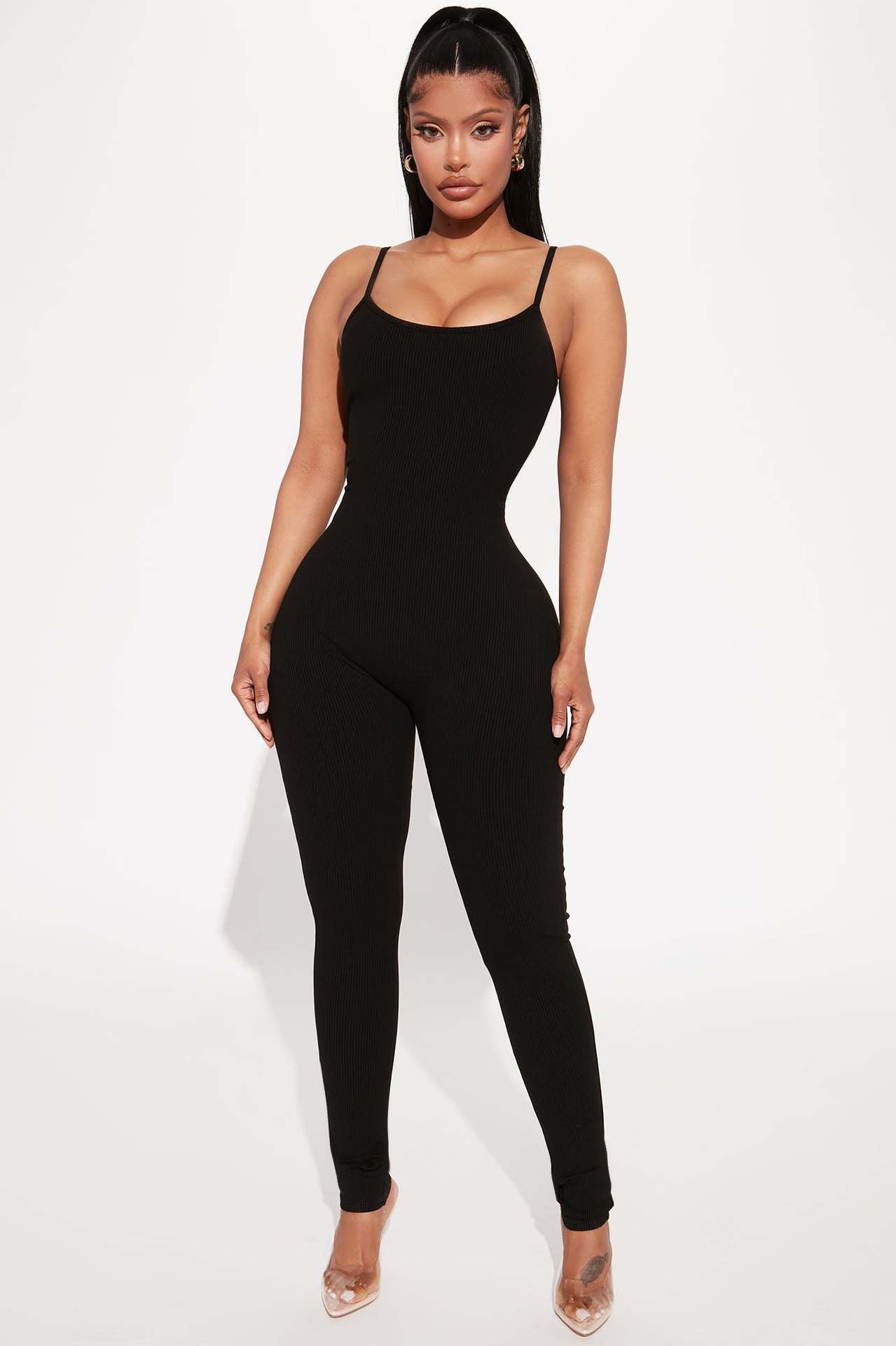 Thread Sling Hip Lifting Beauty Back One Piece Trousers