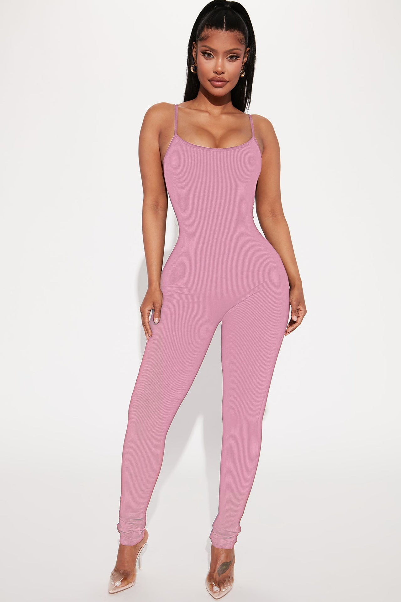 Thread Sling Hip Lifting Beauty Back One Piece Trousers