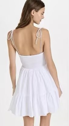 Solid Color Strap Dress Chic