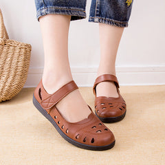 Women's Mom Summer Comfortable Flat Hole For
