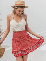 Vacation Crochet Strap Top