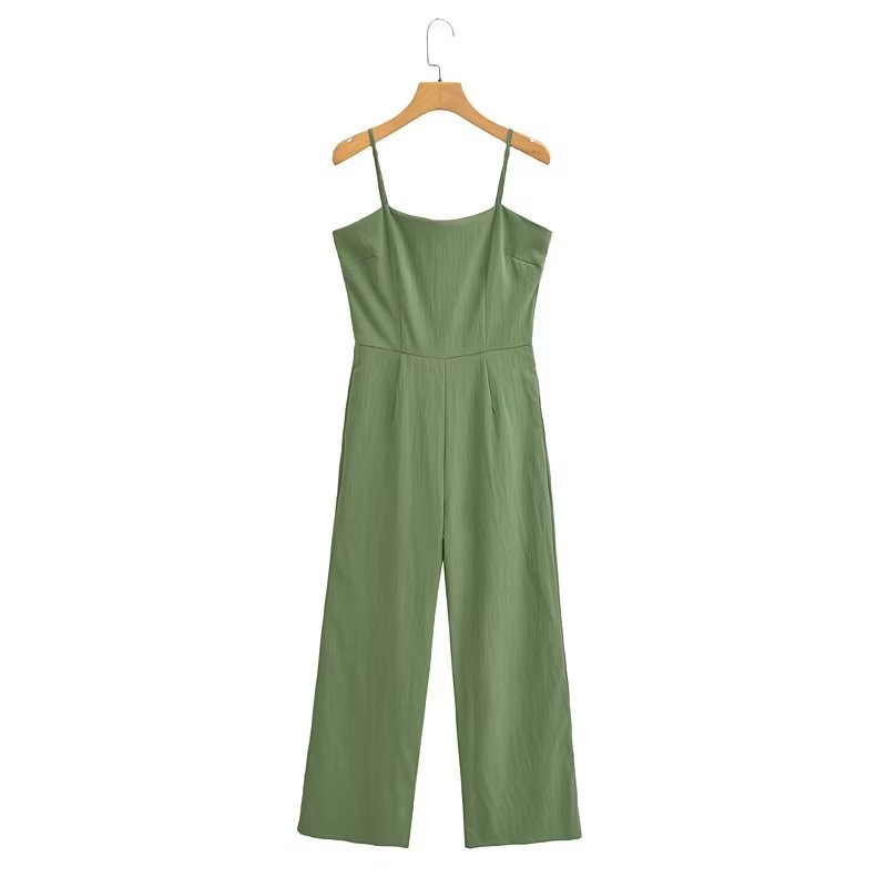 High Waist Suspender Jumpsuit