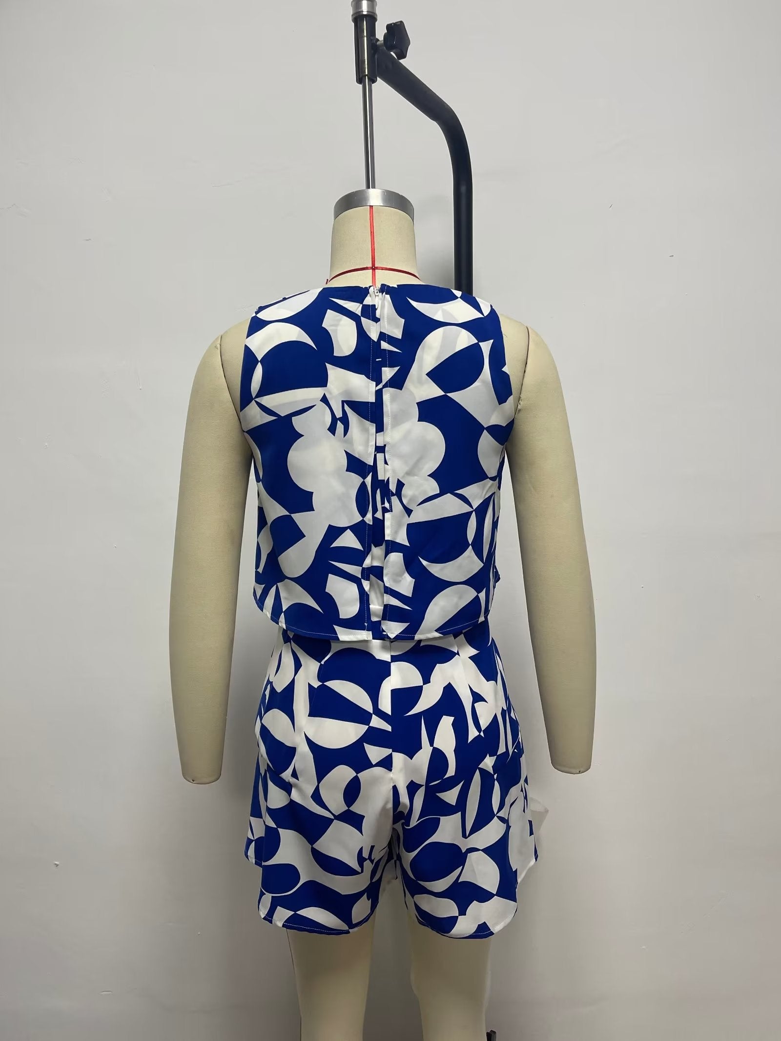 Sleeveless Comfortable Thin High Waist Street Office Jumpsuit