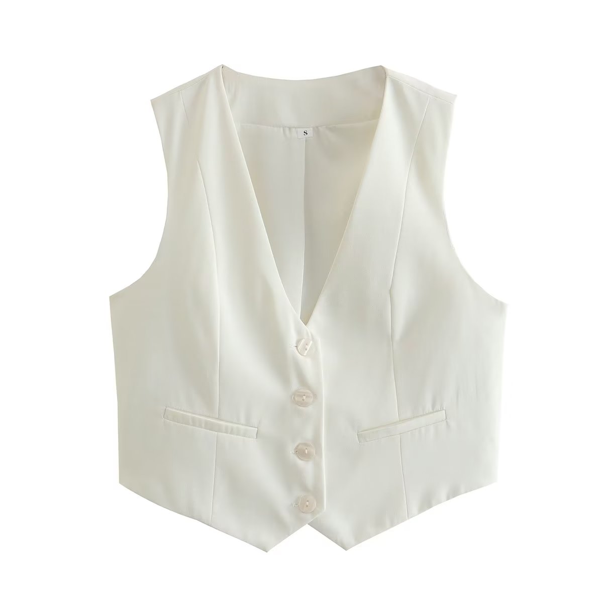 Wear Pocket Decoration Classic Vest