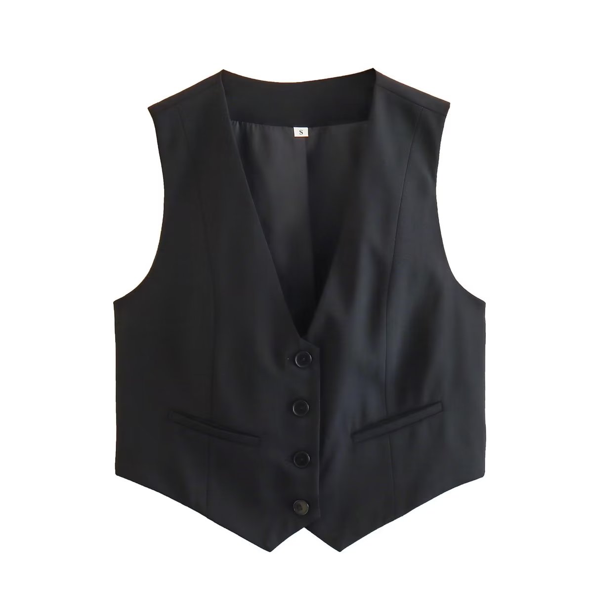 Wear Pocket Decoration Classic Vest