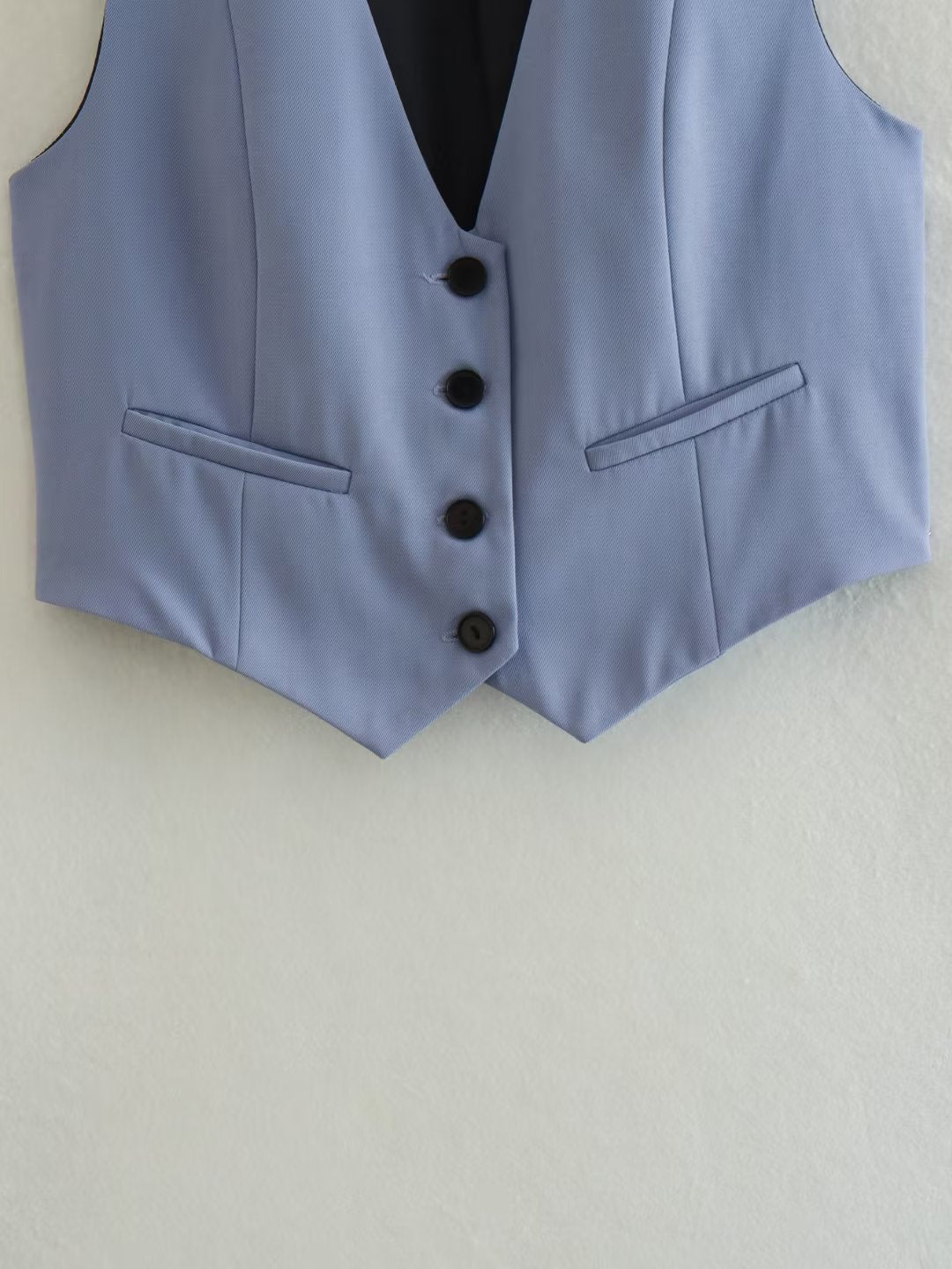 Wear Pocket Decoration Classic Vest