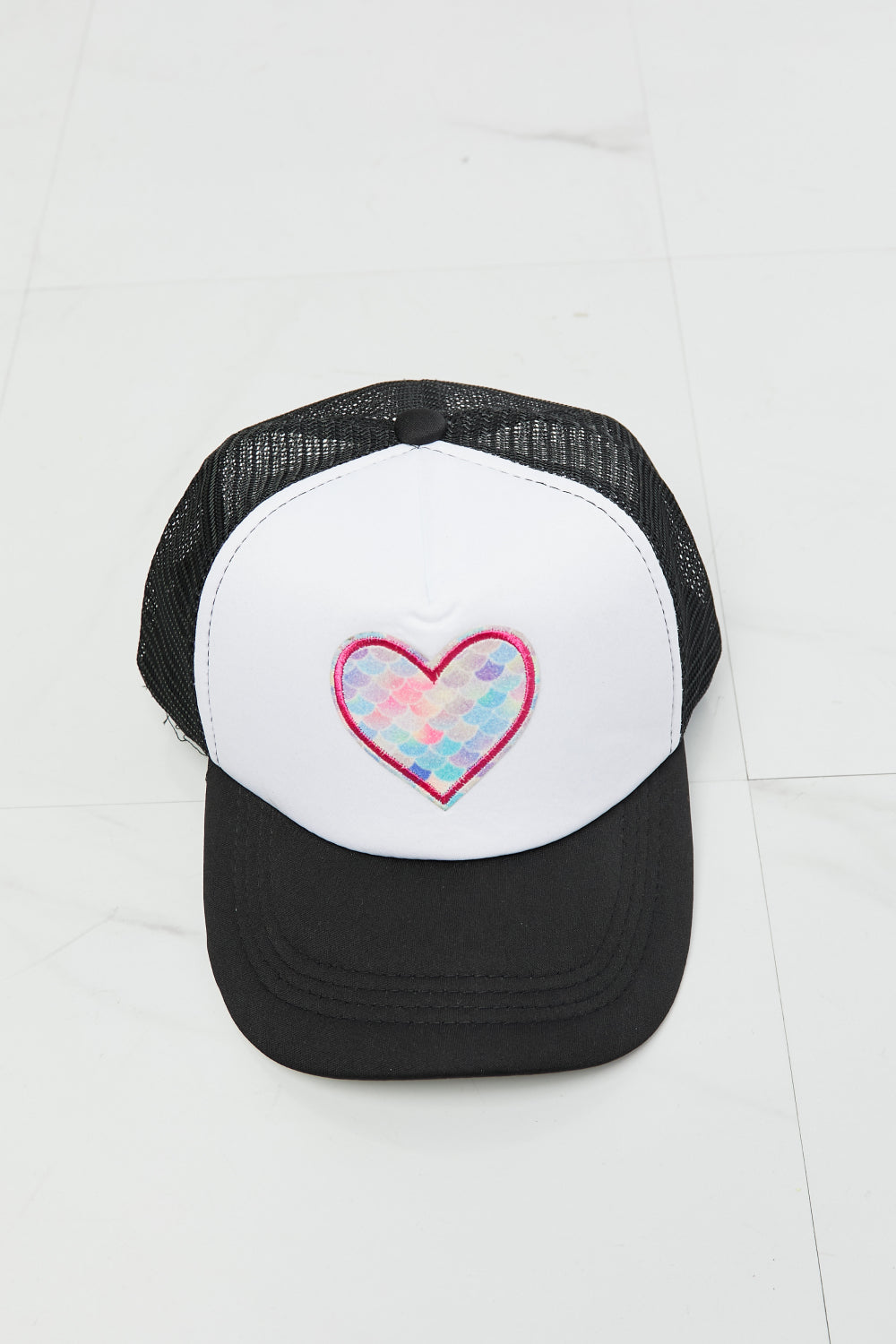 Fame Falling You Trucker Hat in Black