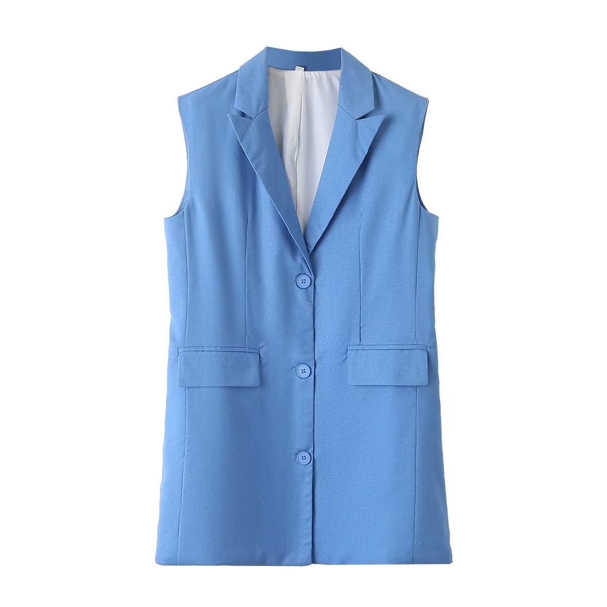 Solid Color Vest