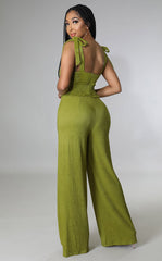 Jumpsuit Pants Sleeveless Jumpsuit Casual