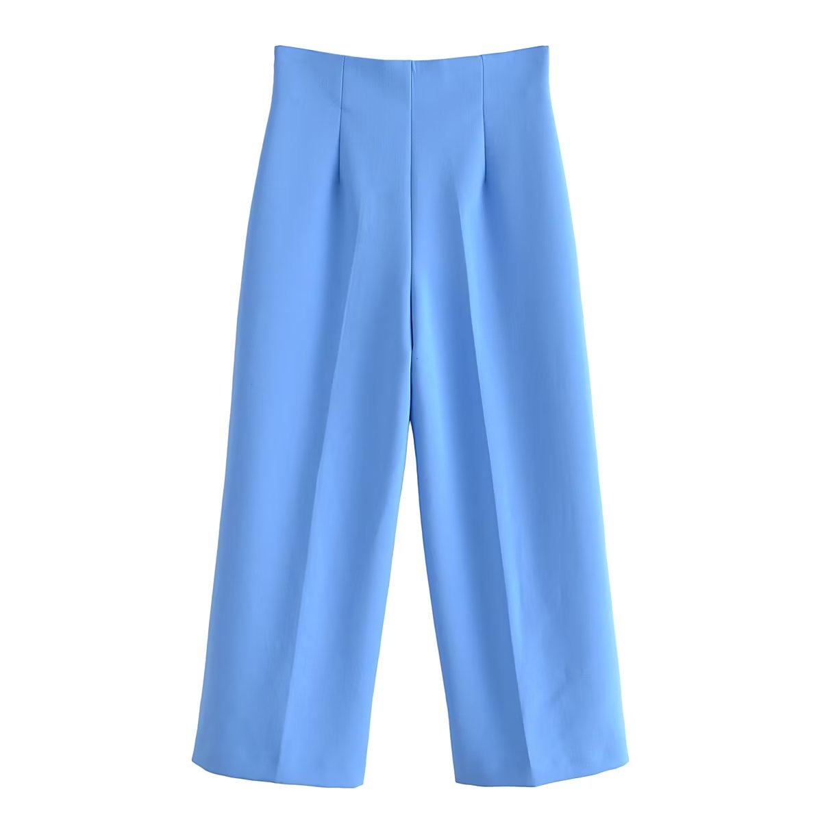 Street Casual High Waist Wide Leg Pants
