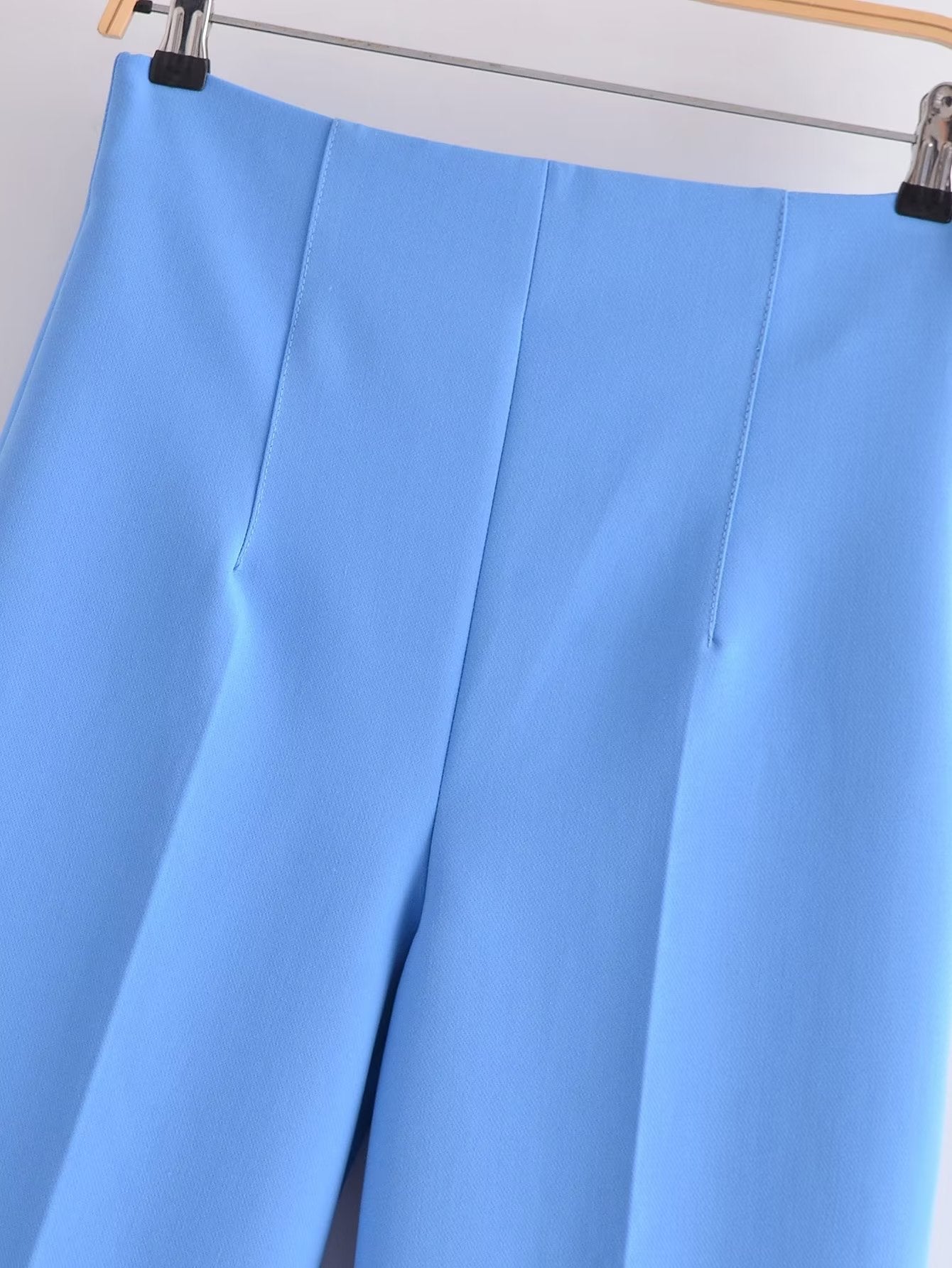 Street Casual High Waist Wide Leg Pants