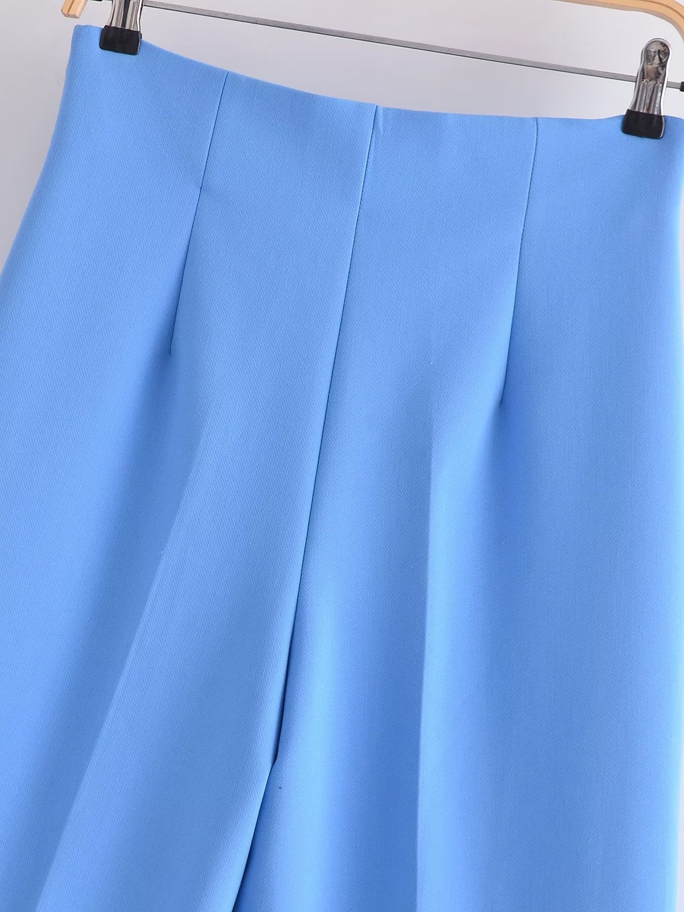 Street Casual High Waist Wide Leg Pants