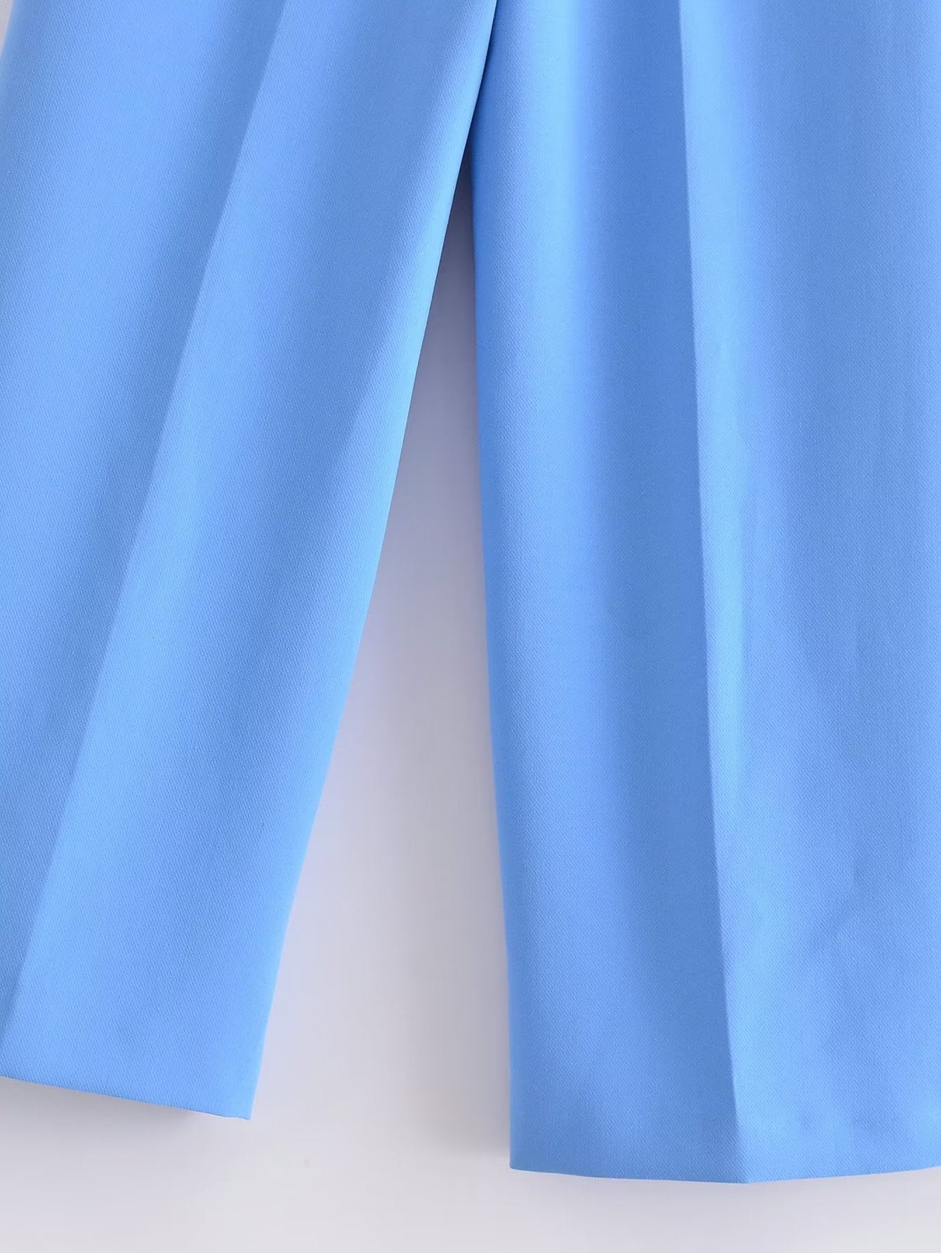 Street Casual High Waist Wide Leg Pants