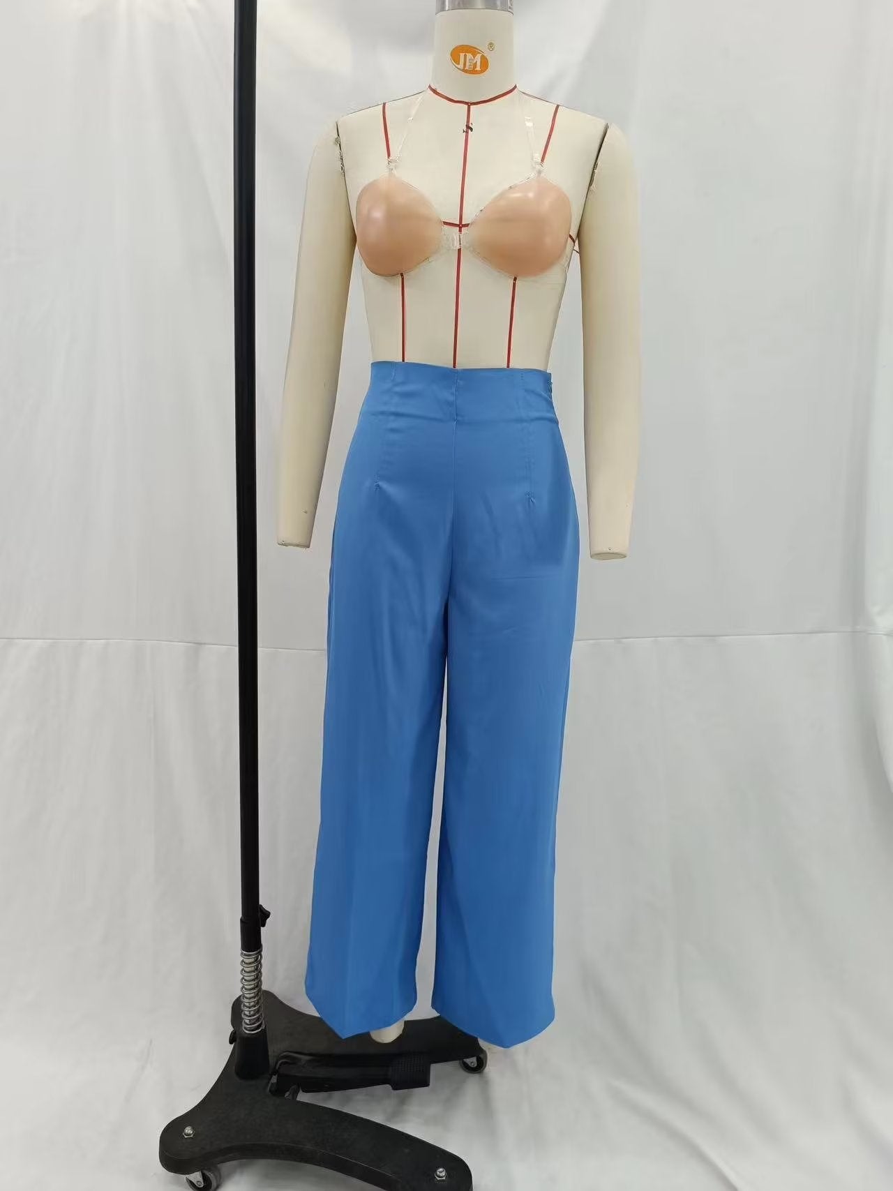 Street Casual High Waist Wide Leg Pants