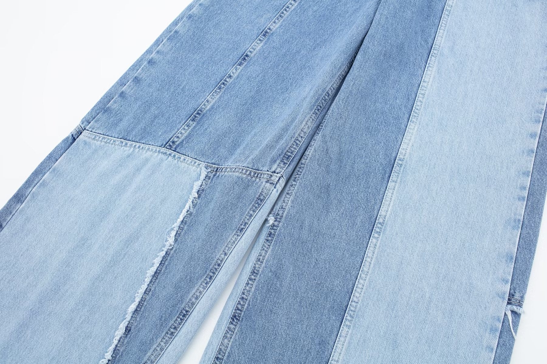 Street High Waist Jeans Straight Leg Pants Tide