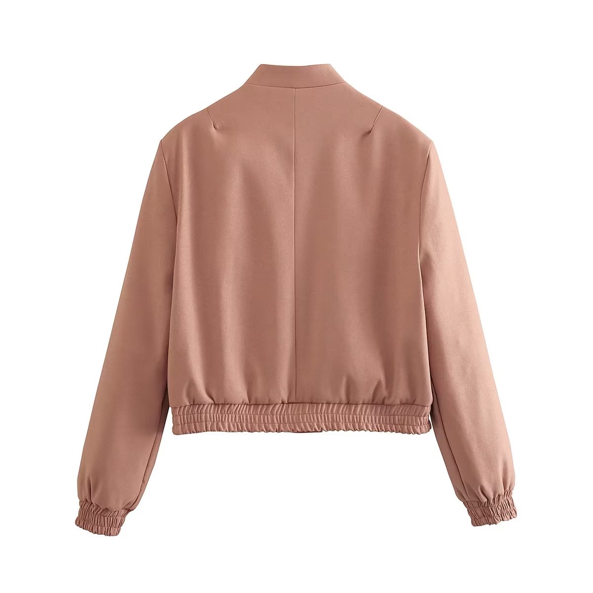 Casual Flight Jacket High Waist Skirt Setable Suit