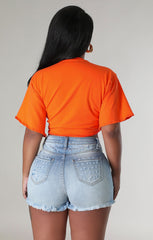 Short Shirt Casual Print Shirt
