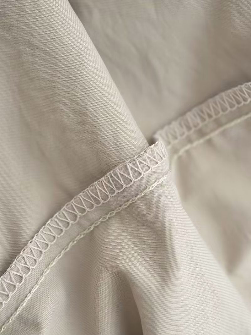 Freizeitshorts aus Nylonmischung mit elastischer Taille