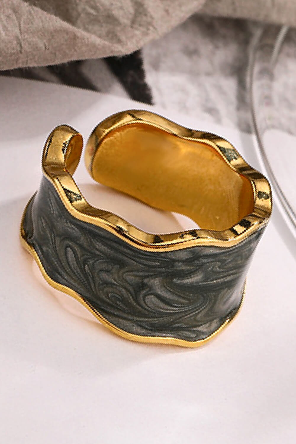 Presented To You 925 Sterling Silver Open Ring