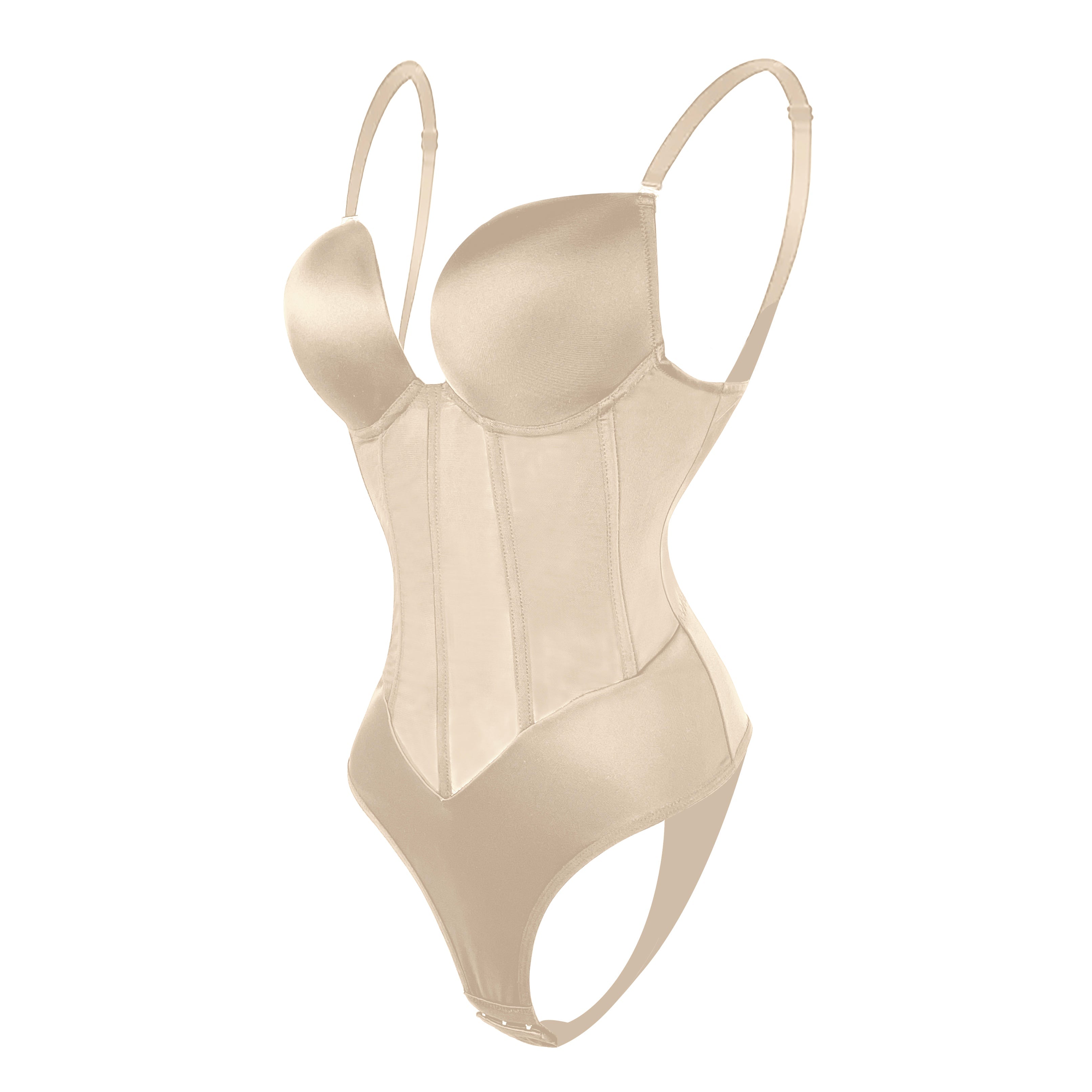 Träger Siamesisches Body Shaping Top Bauch Kontrahierendes Korsett Rückenfrei Body Shape Bodybuilding BH Strumpfhose Shaper