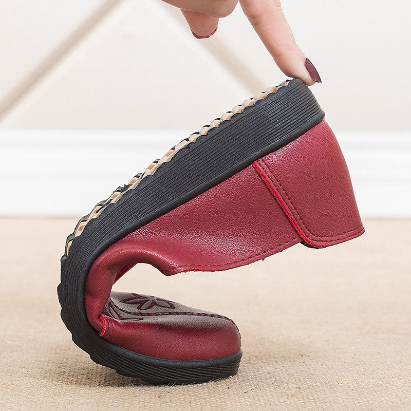 Women's Mom Pumps Soft Bottom Elderly Flat
