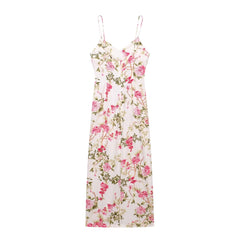 Midikleid mit Blumendruck