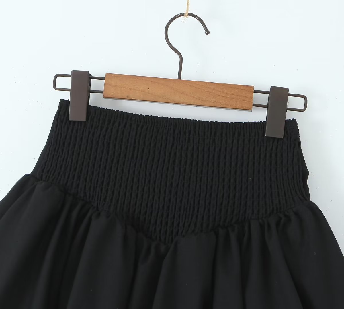 Unregelmäßiger asymmetrischer Nährock Ballett Elastischer A-Linien-Rock mit hoher Taille