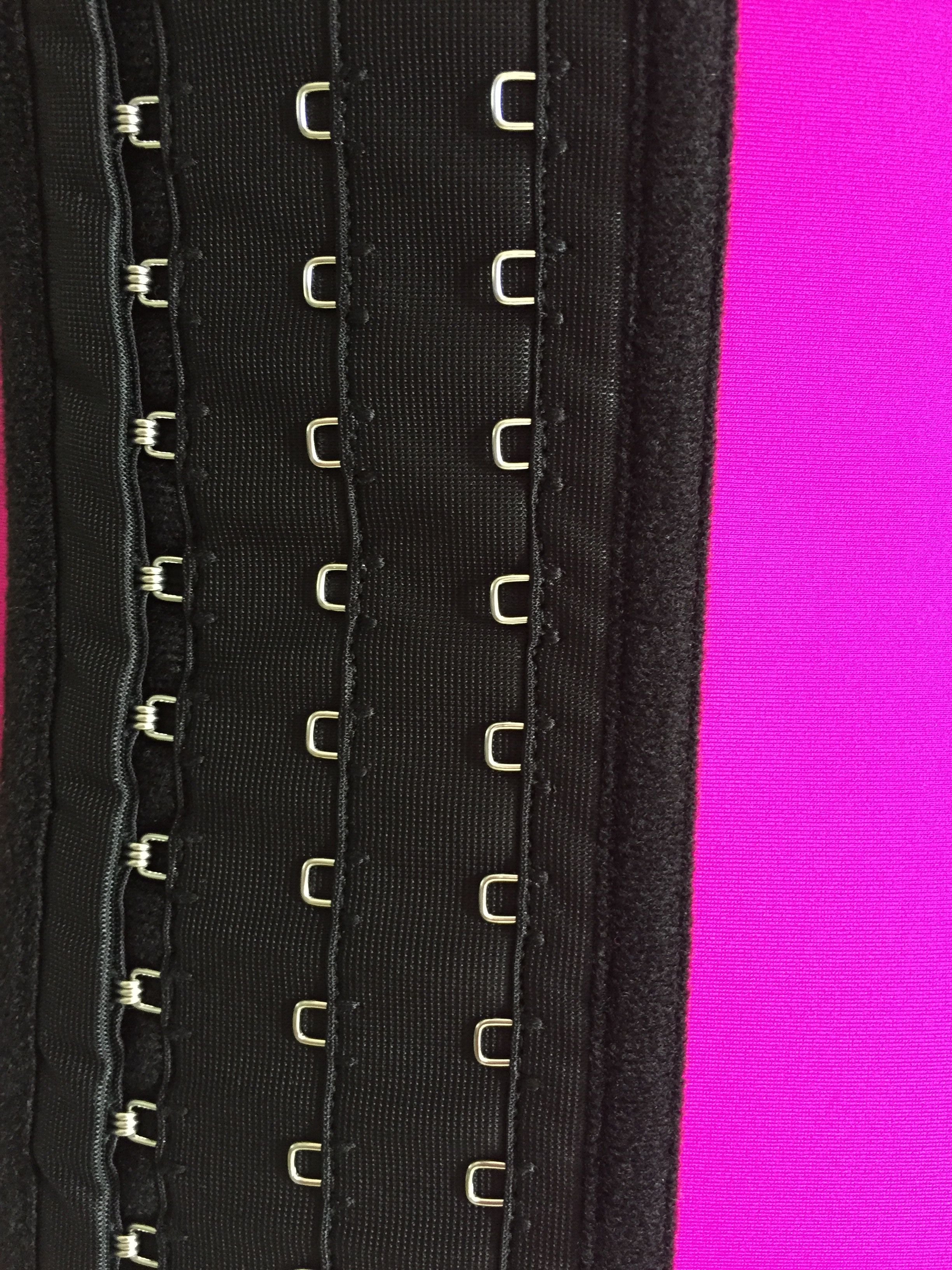 Taillentrainer, Bauchstraffung, Gummikorsett, dreilagig, große Schnalle, Stahlrippen, Latex, Körperformung, Latexkorsett