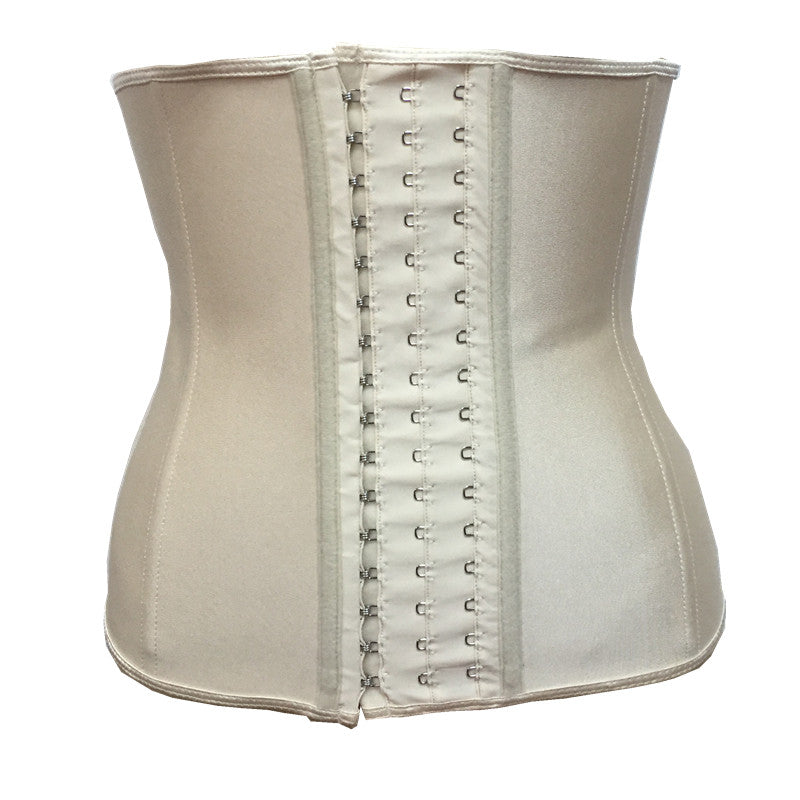 Taillentrainer, Bauchstraffung, Gummikorsett, dreilagig, große Schnalle, Stahlrippen, Latex, Körperformung, Latexkorsett
