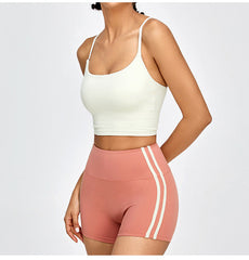 Dünner Träger, gekreuzter Beauty Back Yoga-Sport-BH