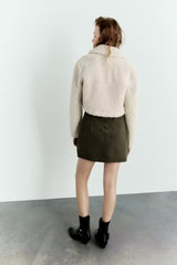 Cashmere Top Fleece Short Shacket