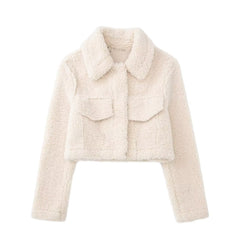 Cashmere Top Fleece Short Shacket