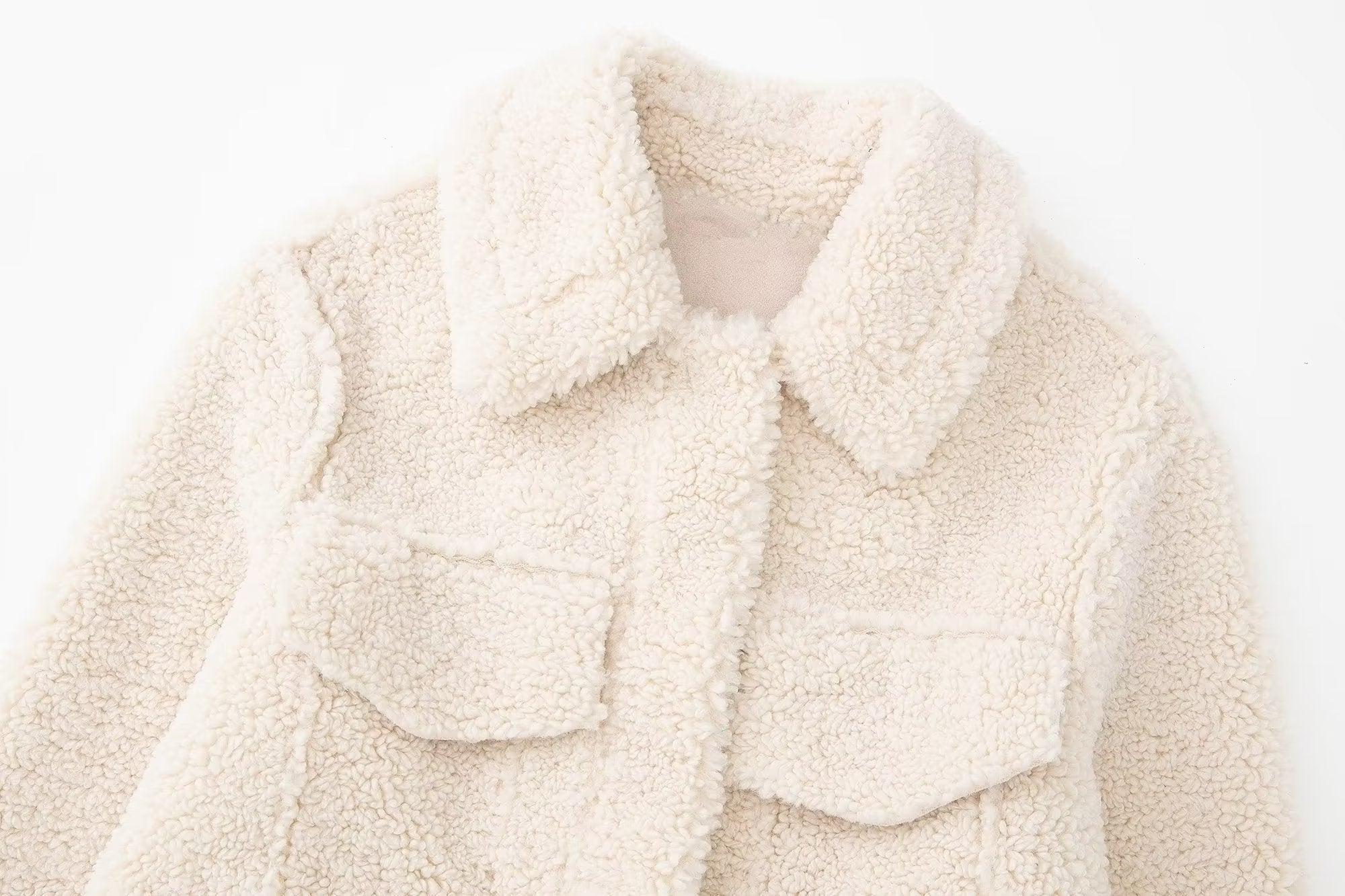 Cashmere Top Fleece Short Shacket