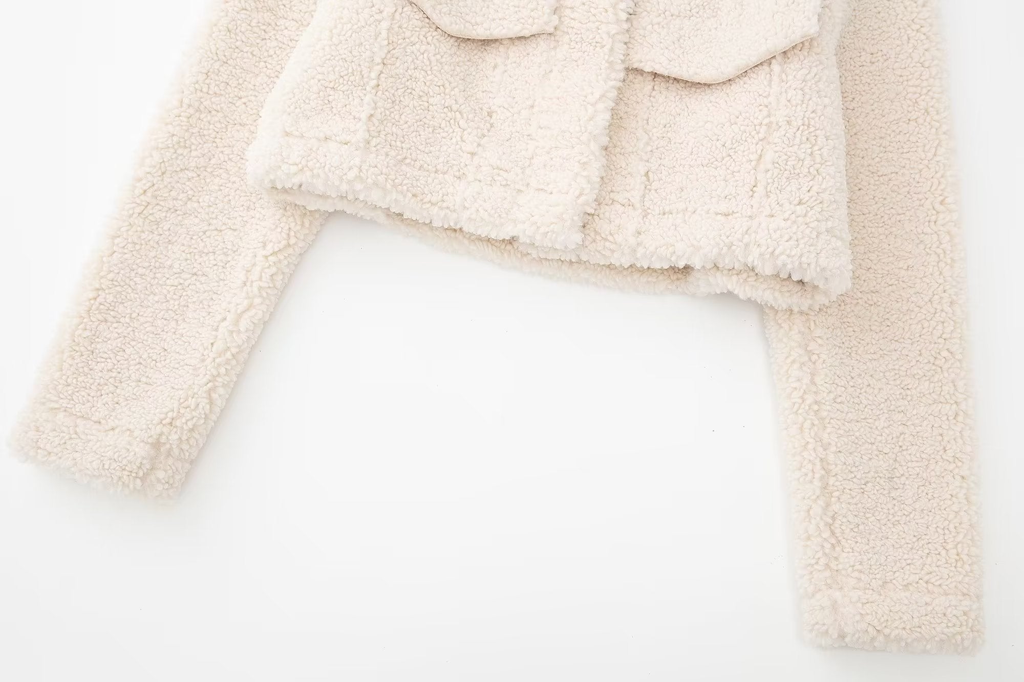 Cashmere Top Fleece Short Shacket
