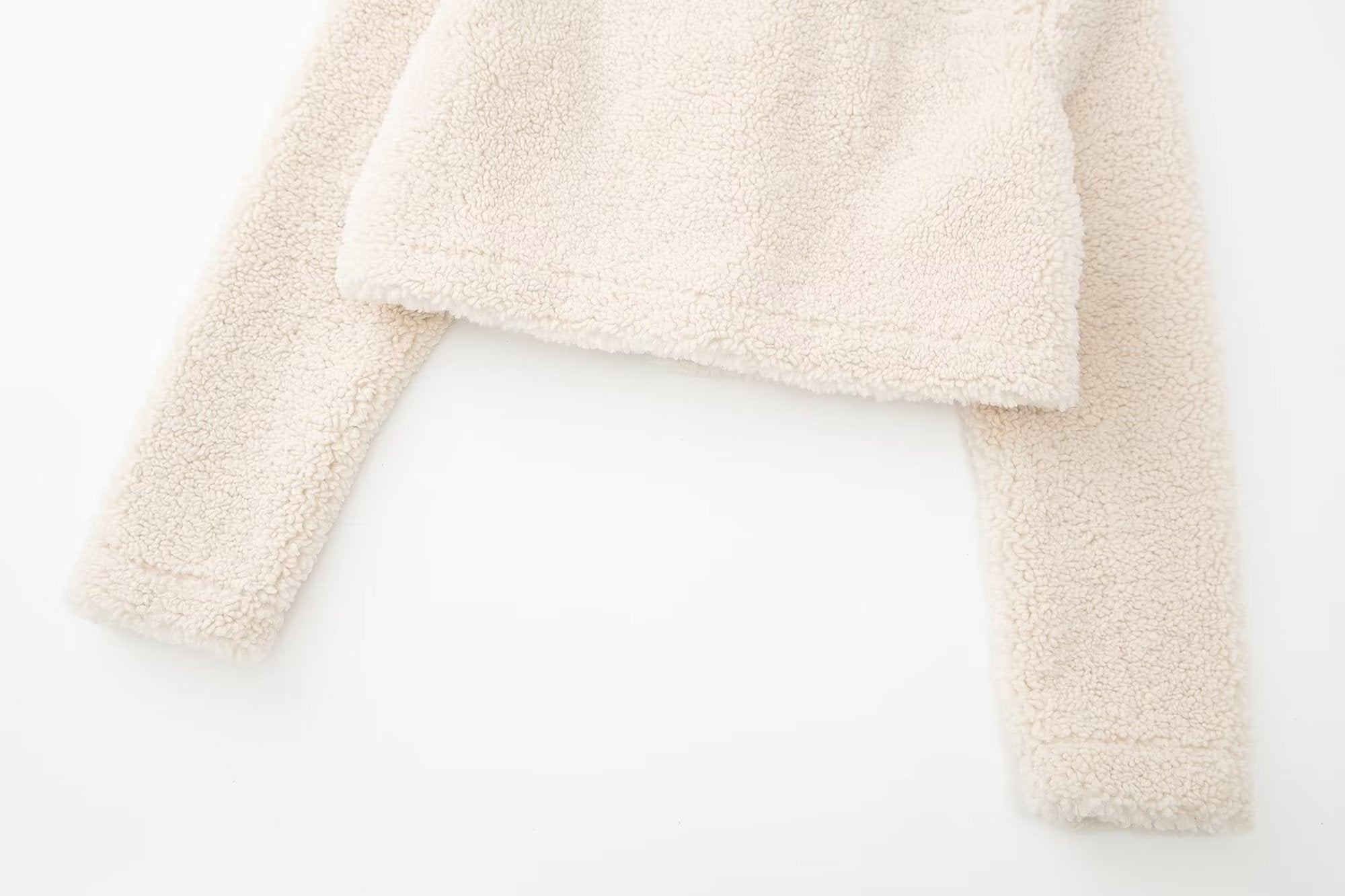 Cashmere Top Fleece Short Shacket