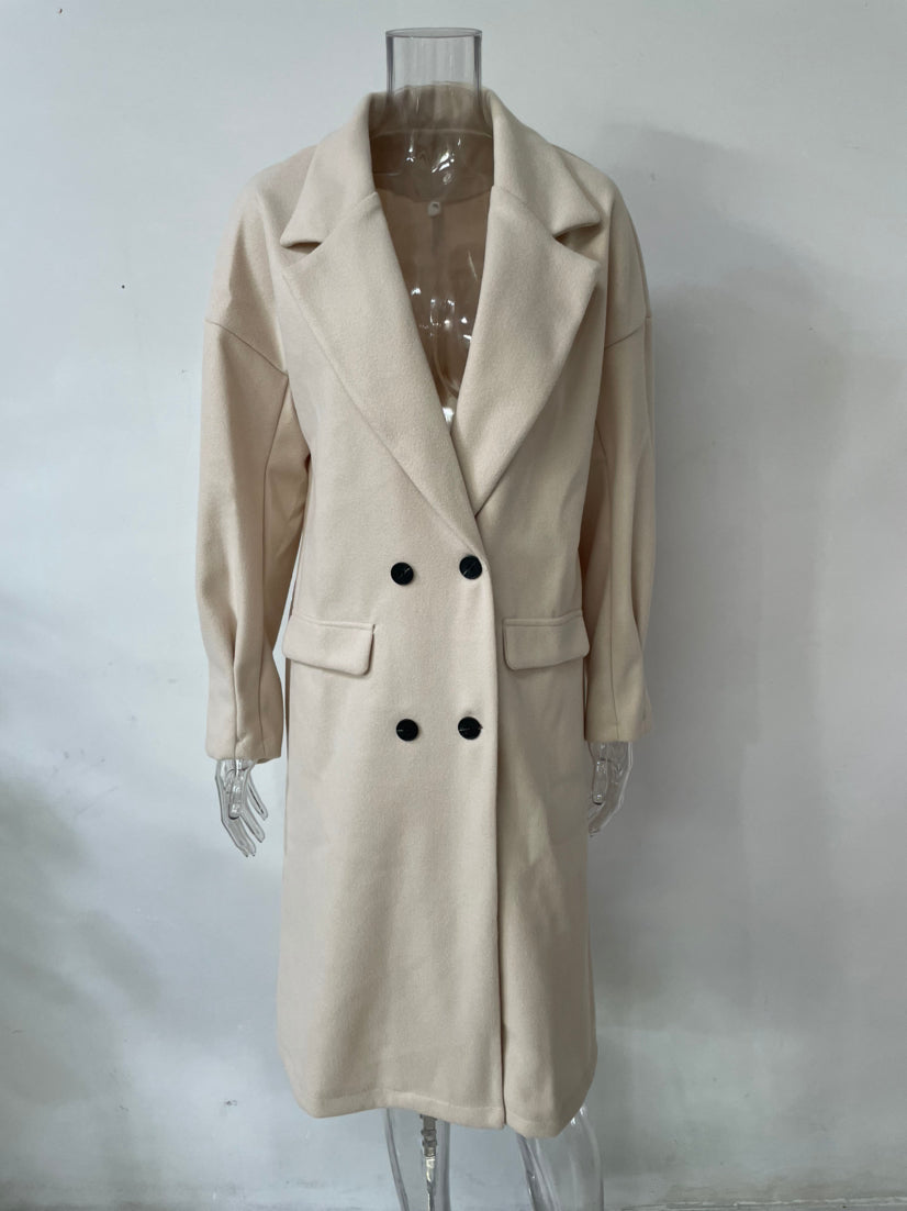 Coat Collar Woolen Coat