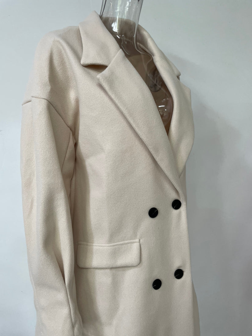 Coat Collar Woolen Coat