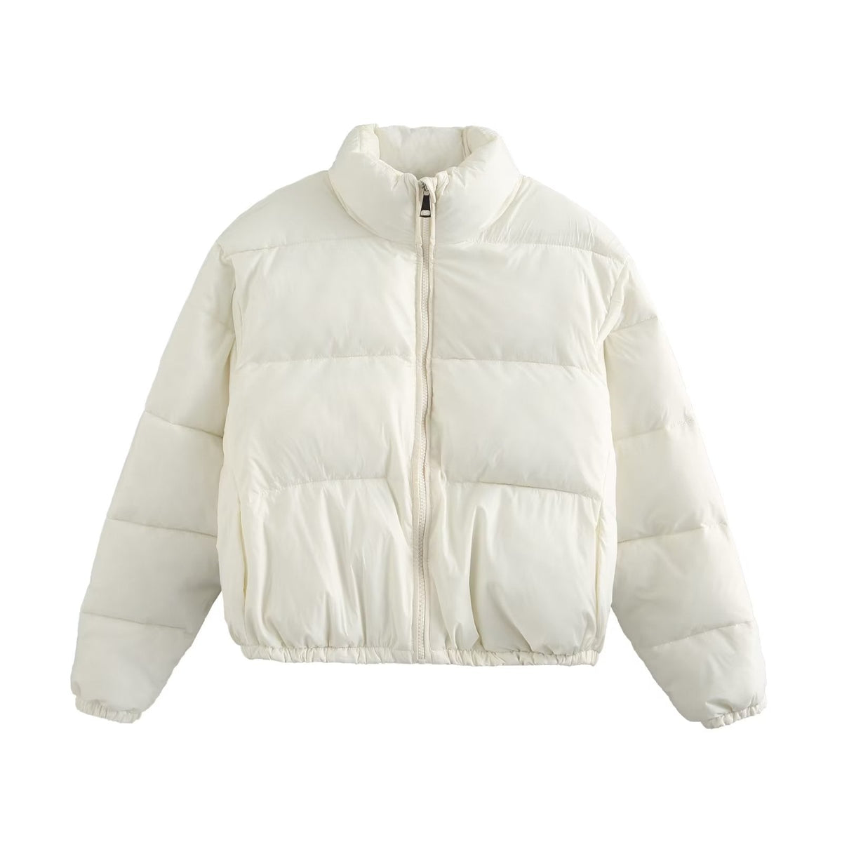 Thickening StCollar Cotton Coat Jacketable Warm Zipper Cotton Padded Coat