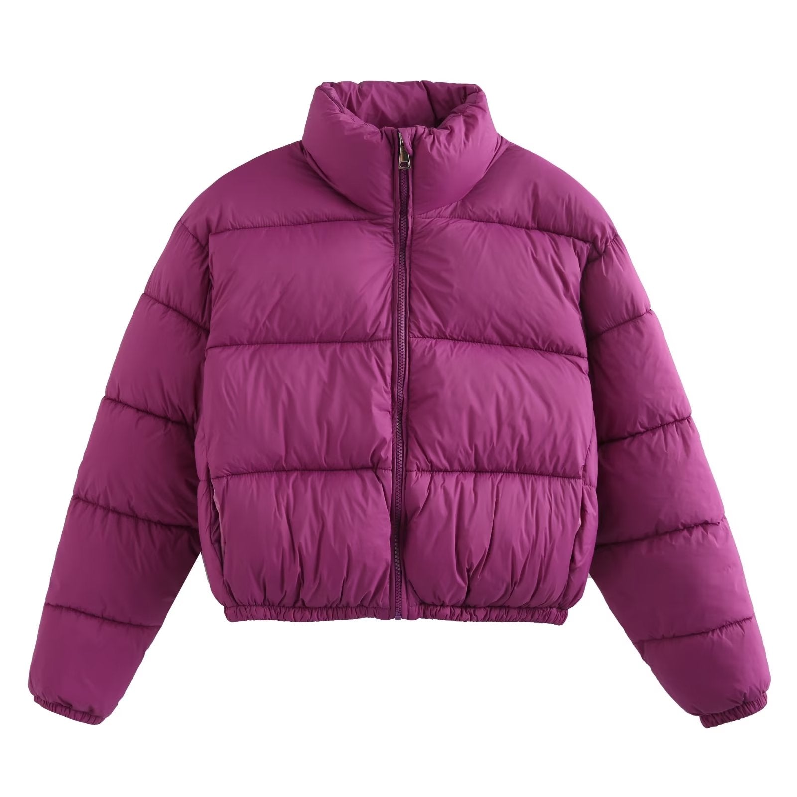 Thickening StCollar Cotton Coat Jacketable Warm Zipper Cotton Padded Coat