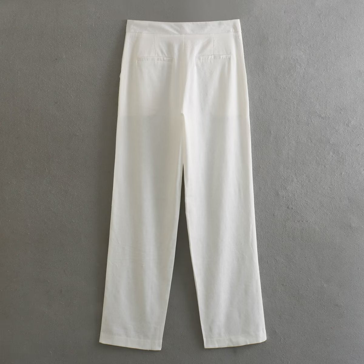 Veste de costume à poignets imprimés, pantalon droit, costume