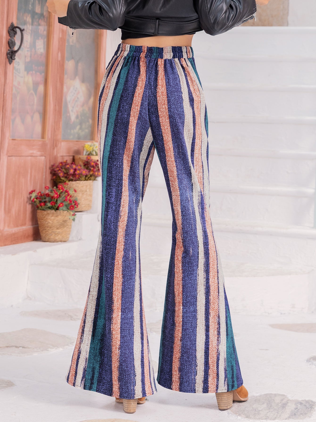 Slim Fit Easy to Match Elegant Feminine Trousers