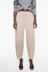 High Waist Hose Lockere Freizeithose