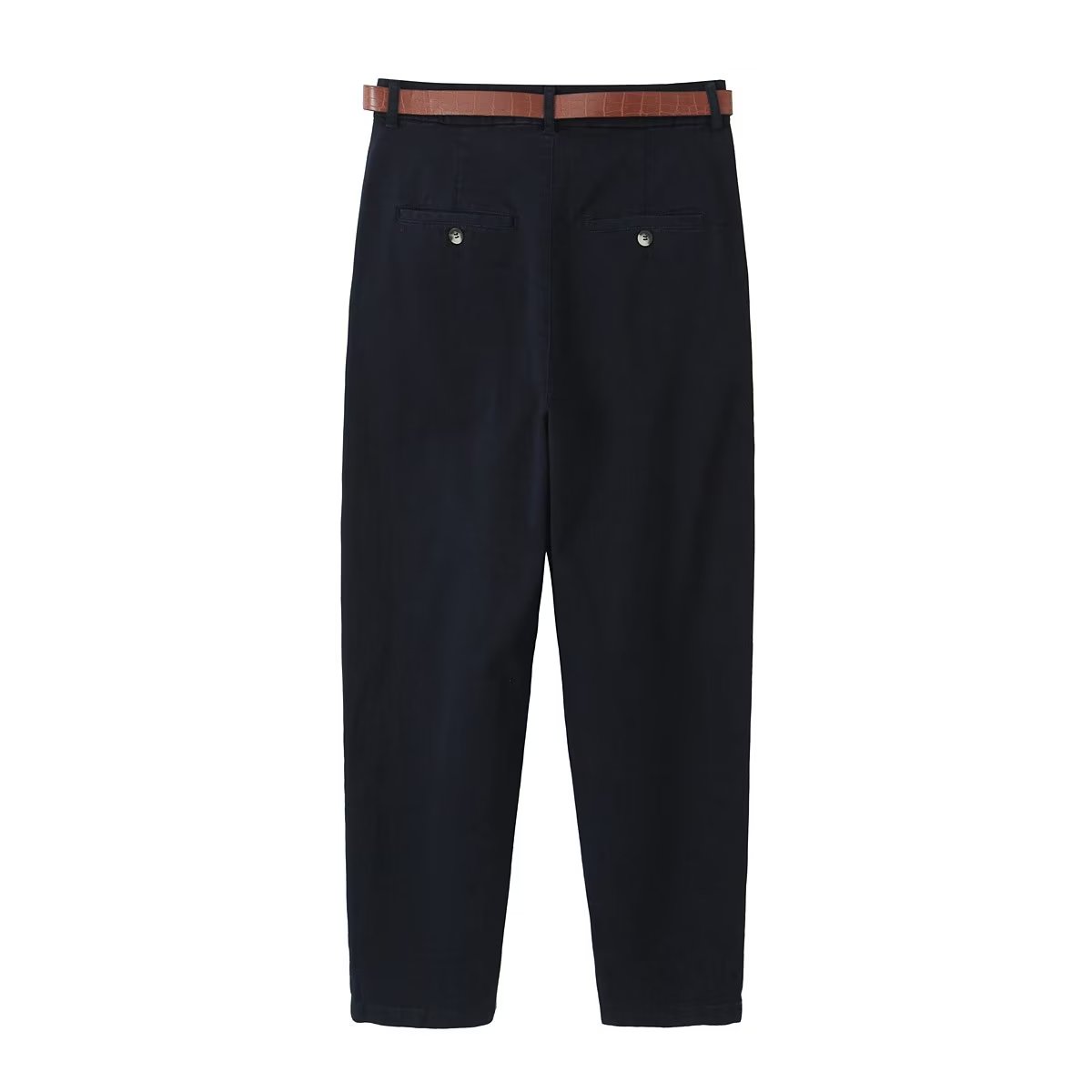 High Waist Hose Lockere Freizeithose
