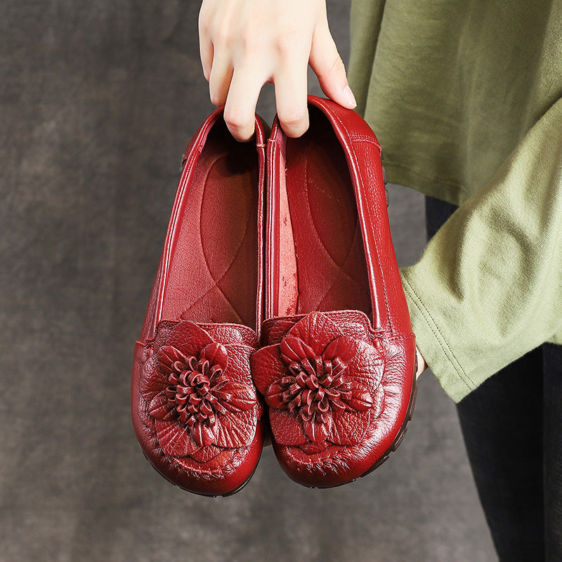 Women's Soft Bottom Slip-on Middle And Old