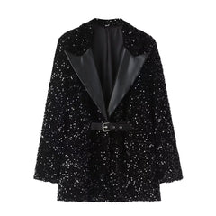 European Sequined Blazer