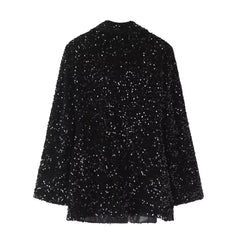 European Sequined Blazer
