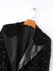 European Sequined Blazer