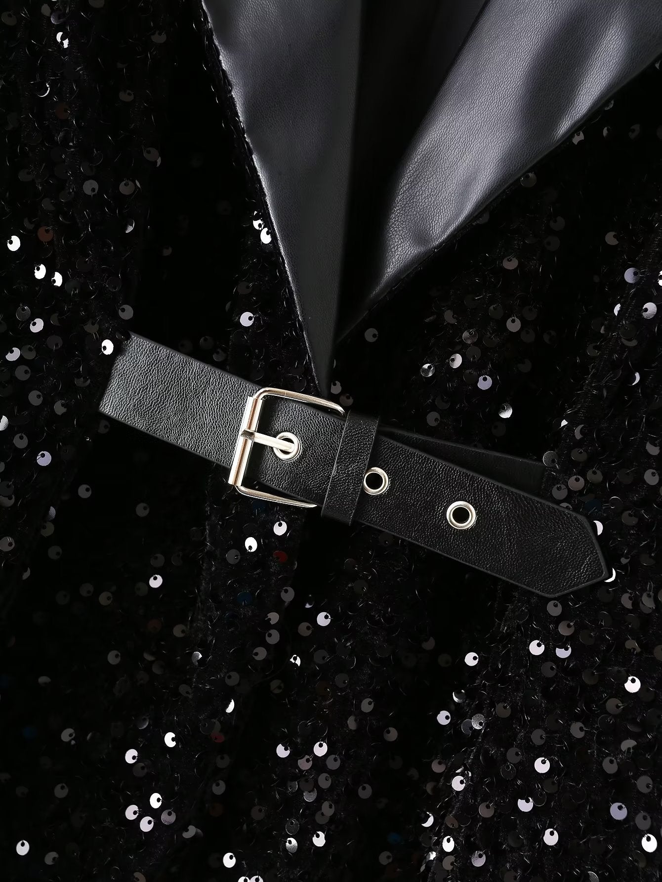 European Sequined Blazer