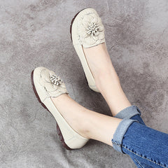 Women's Soft Bottom Slip-on Middle And Old