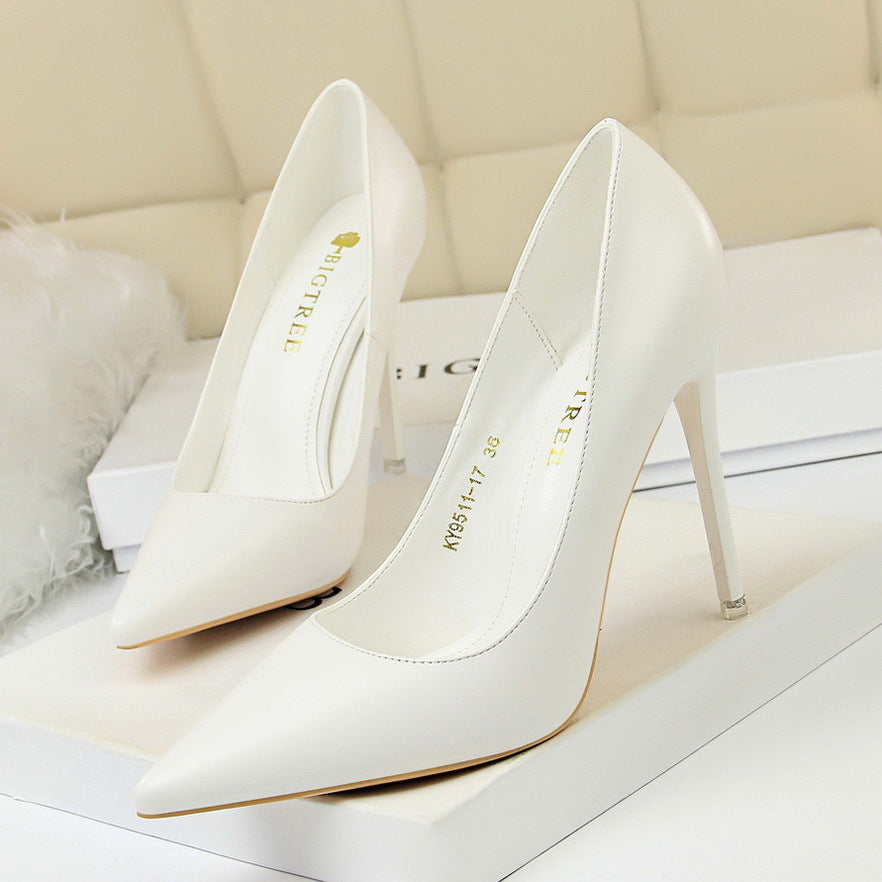 Women's High Stiletto Shallow Mouth Pointed Toe Heels